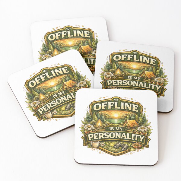 Item preview, Offline Is My Personality designed and sold by Throwing-Corn.