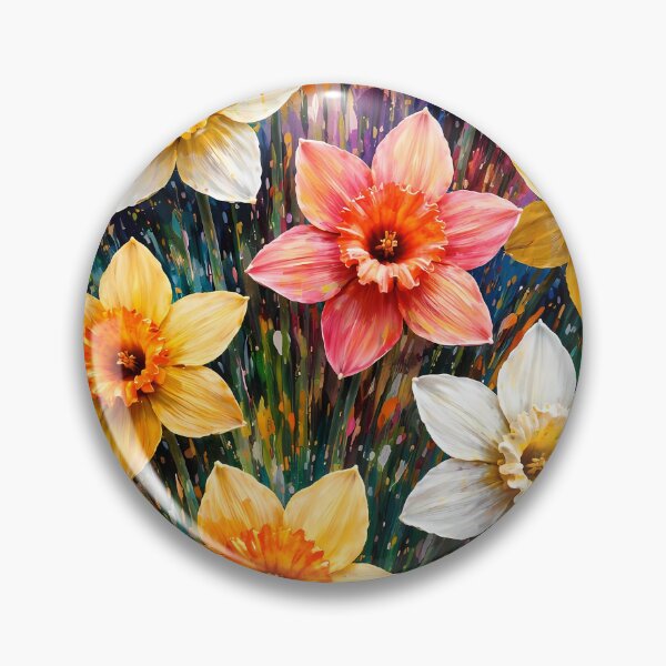 Item preview, Colorful Daffodils in Bloom designed and sold by cuprum.