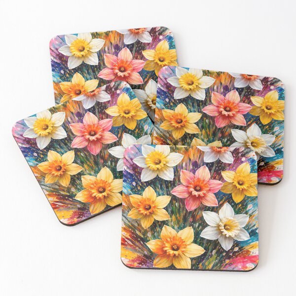 Item preview, Colorful Daffodils in Bloom designed and sold by cuprum.