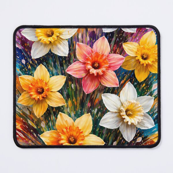 Item preview, Colorful Daffodils in Bloom designed and sold by cuprum.