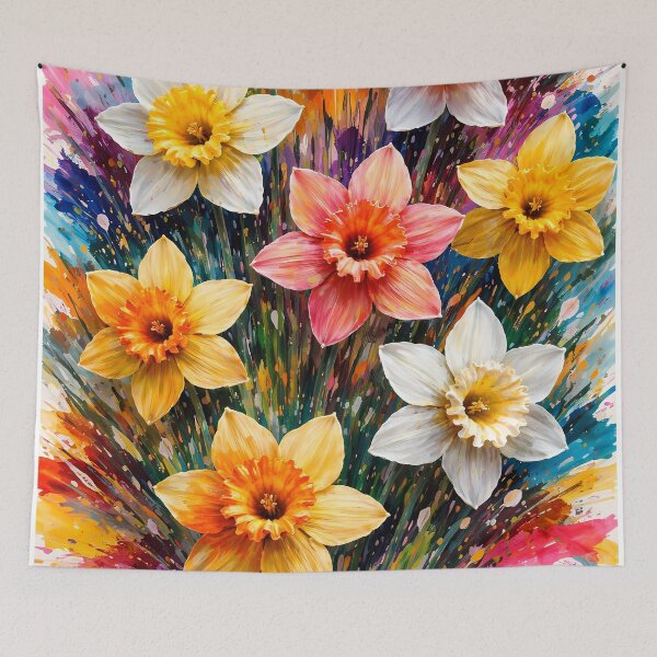 Item preview, Colorful Daffodils in Bloom designed and sold by cuprum.