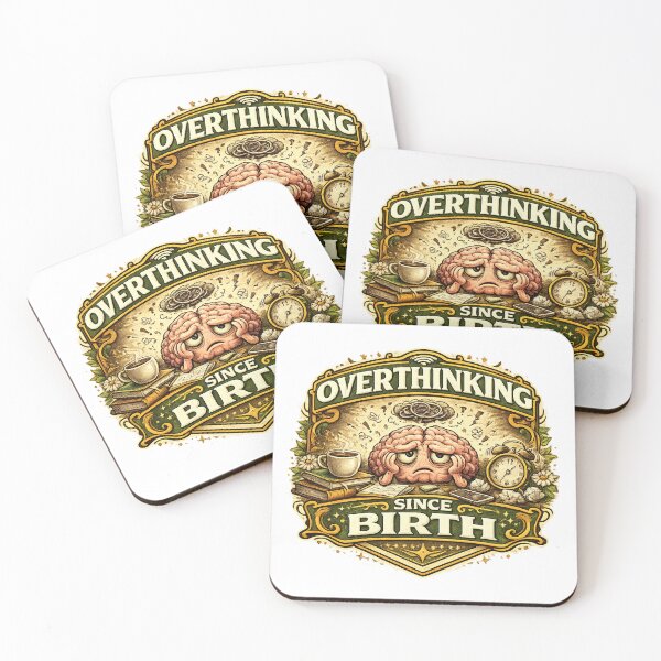Item preview, Overthinking Since Birth designed and sold by Throwing-Corn.