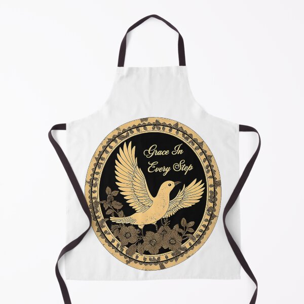Item preview, Grace In Every Step Spiritual Dove Illustration designed and sold by Kavya Art.