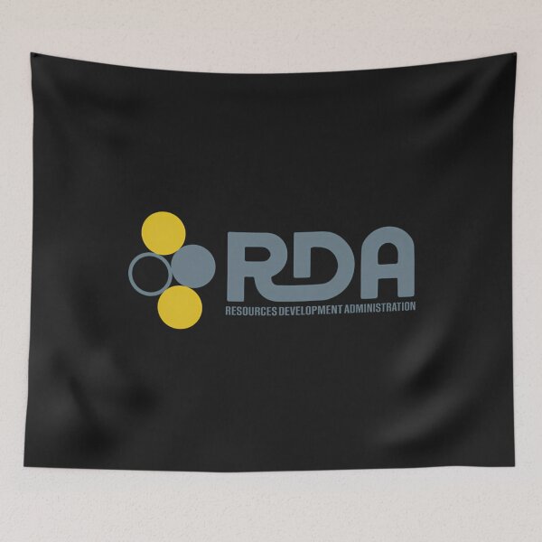 Item preview, Rda Logo (Blue And Yellow) designed and sold by GUIROSHOP.