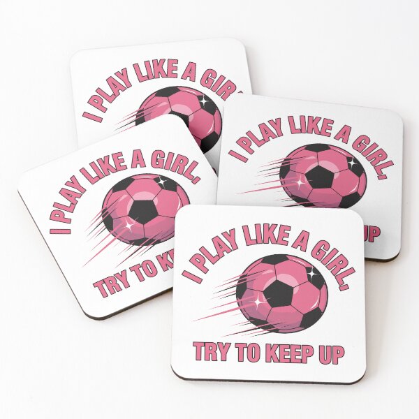 Item preview, I Play Like A Girl, Try To Keep Up designed and sold by jkrphoto.