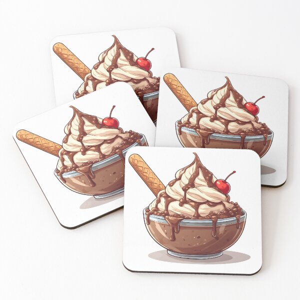 Item preview, Chocolate Drizzle Sundae Delight designed and sold by Karolina’s Cozy Creations.