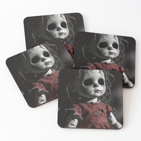 Item preview, Haunted Doll Dark Gothic Horror Aesthetic designed and sold by MaikeCreates.