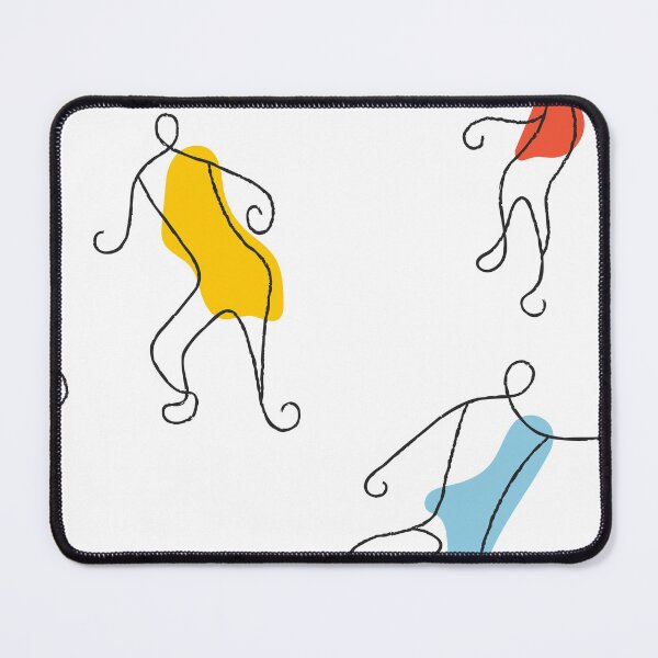 Item preview, Football Players Minimalist Illustration designed and sold by missbobbit.