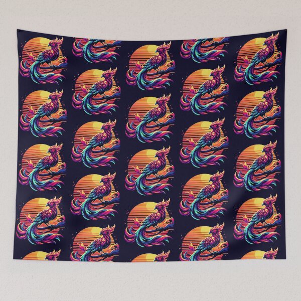 Item preview, Phoenix Rising – Fiery Sun Design designed and sold by Dogandesighn.