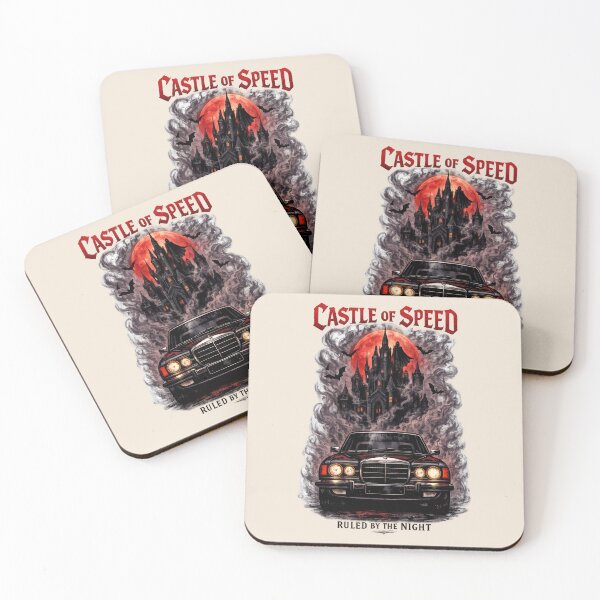 Item preview, Castle of Speed Gothic Car Horror Design designed and sold by Retro Arabica.
