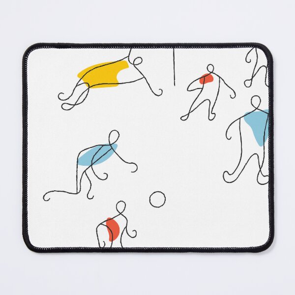 Item preview, Football Match Minimalist Illustration designed and sold by missbobbit.