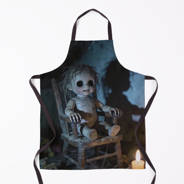 Item preview, Creepy Possessed Doll Dark Horror Aesthetic designed and sold by MaikeCreates.