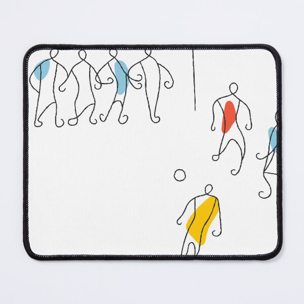 Item preview, Football Match Minimalist Illustration designed and sold by missbobbit.