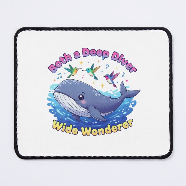 Item preview, AuDHD Deep Diver Wide Wonderer – Neurodivergent Pride Design, Autism ADHD Awareness Art designed and sold by MindScience4You.