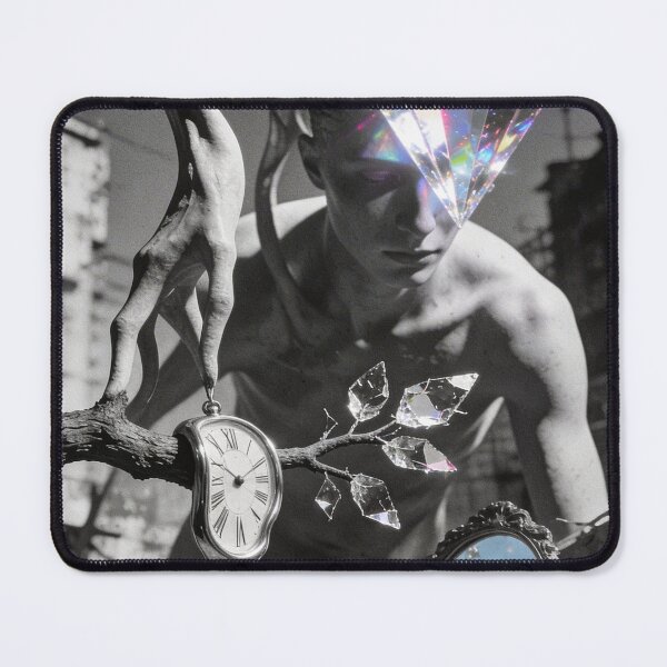 Item preview, Surreal Crystal Mind Time Distortion Concept Art designed and sold by MaikeCreates.