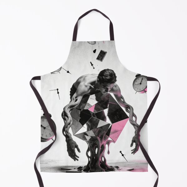 Item preview, Abstract Surreal Time Collapse Modern Concept Art designed and sold by MaikeCreates.