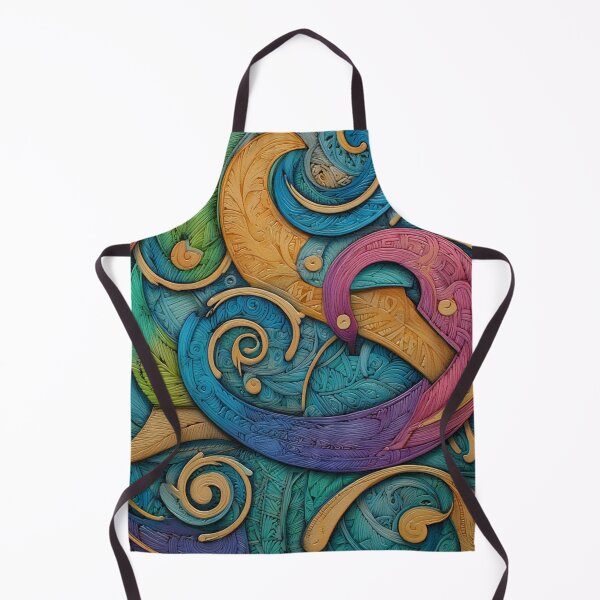 Item preview, New Zealand Māori Paua Pattern Koru Design 890 designed and sold by GrinGalore.