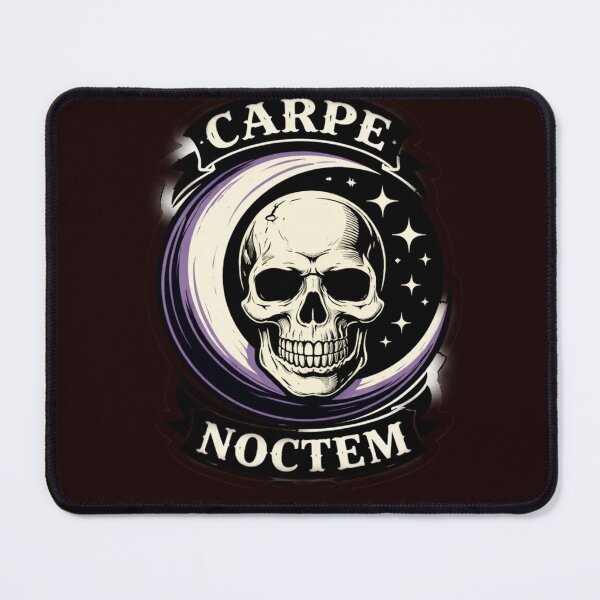 Item preview, Carpe Noctem Skull Moon Gothic Design designed and sold by D S DESIGNS .