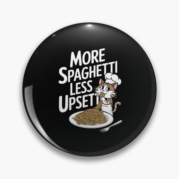 Item preview, More Spaghetti Less Upsetty: Le Chat Gourmet designed and sold by FrenchTouch77.