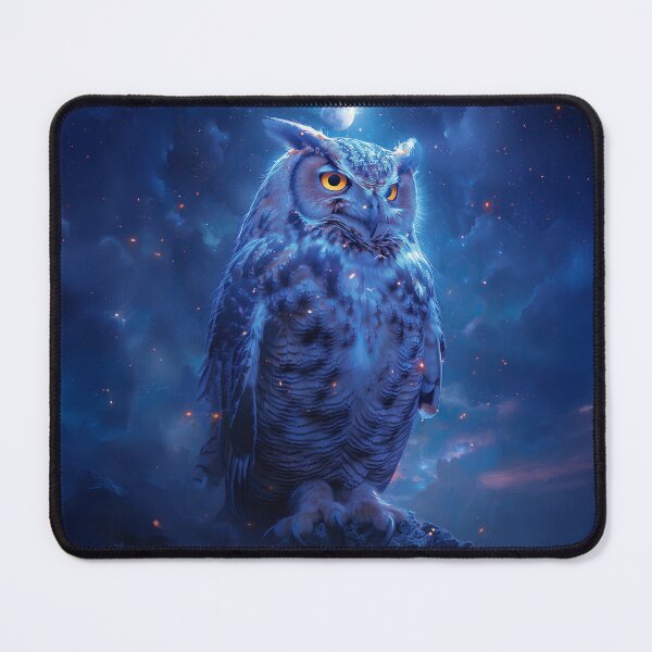 Item preview, Midnight Owl Under Mystical Moon designed and sold by Erika Kaisersot.