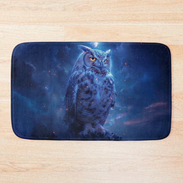 Item preview, Midnight Owl Under Mystical Moon designed and sold by Erika Kaisersot.