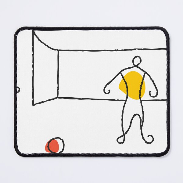 Item preview, Football Players Minimalist Illustration designed and sold by missbobbit.