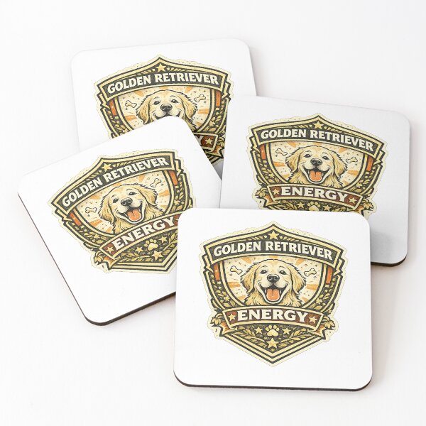 Item preview, Golden Retriever Energy designed and sold by Throwing-Corn.