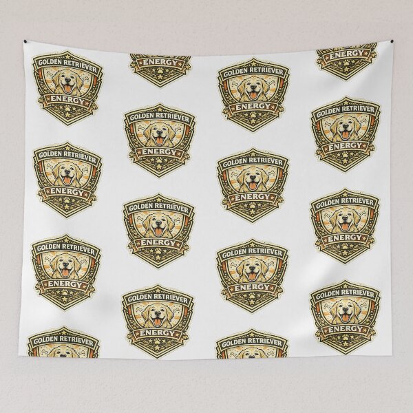 Item preview, Golden Retriever Energy designed and sold by Throwing-Corn.