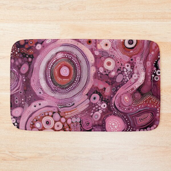 Item preview, Aboriginal Inspired Dot Art - With Rose Ocean designed and sold by GrinGalore.