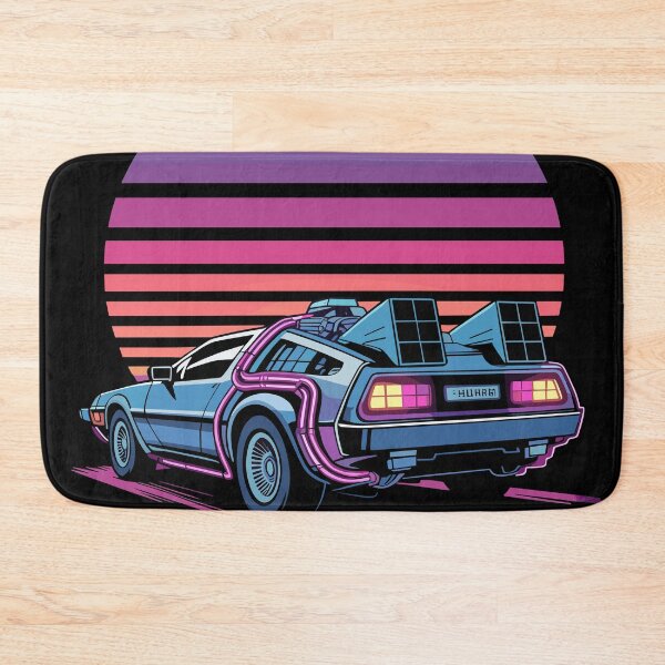Item preview, Vintage Classic Car Delorean Art Colors - Super Cool designed and sold by PrintCarClub.