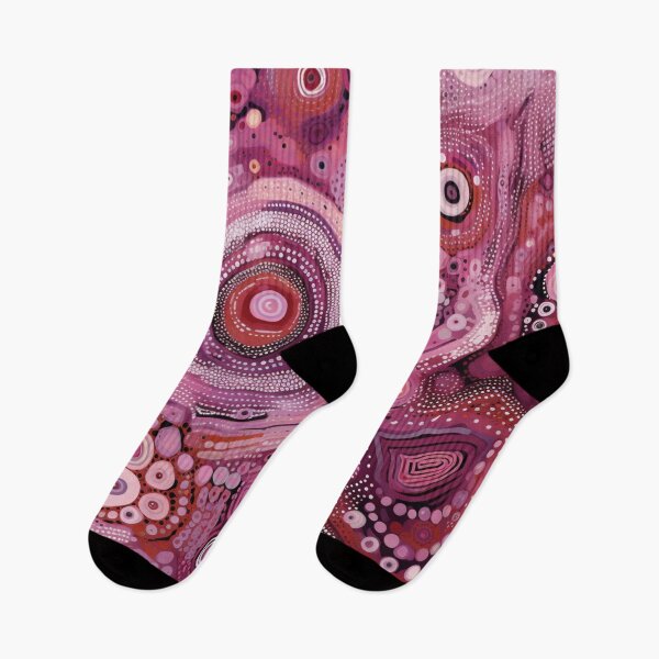 Item preview, Aboriginal Inspired Dot Art - With Rose Ocean designed and sold by GrinGalore.