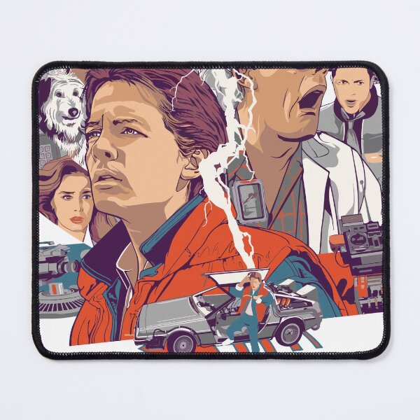 Item preview, Vintage Classic Car Delorean Design Art designed and sold by PrintCarClub.