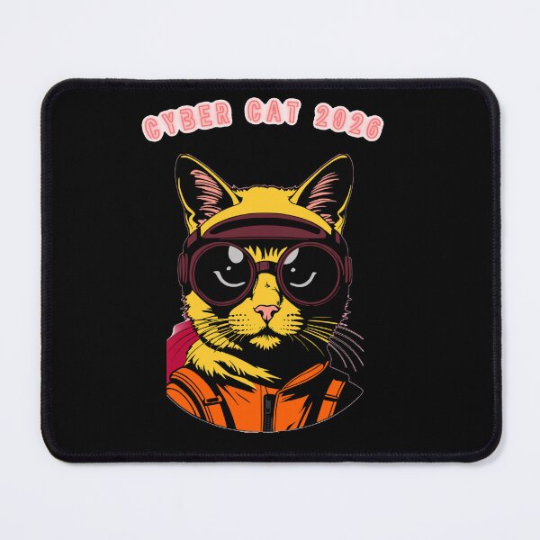 Item preview, Cyber Cat 2026 Future Pilot Aesthetic designed and sold by Quotable Gear.