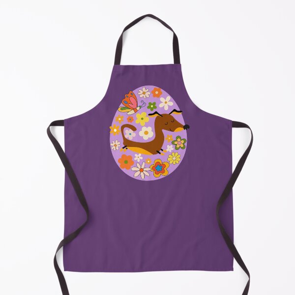 Item preview, Cute Floral Dachshund Easter designed and sold by AnulaArt.