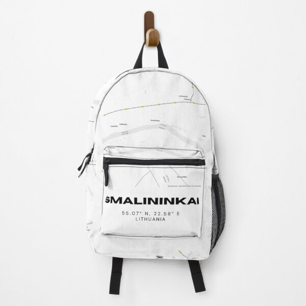 Item preview, Smalininkai Lithuania Minimalist Map Poster | Elegant City Map Wall Art designed and sold by RM-Journey.