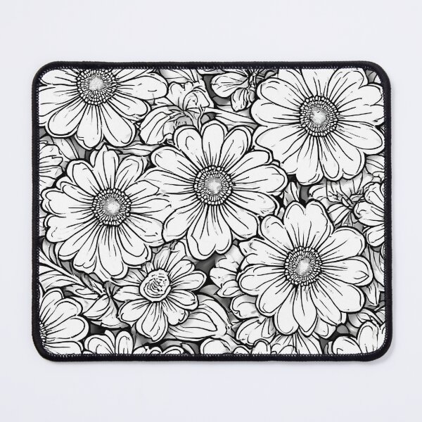 Item preview, Black and White Pattern E1G0001 designed and sold by Ekeinekeke.