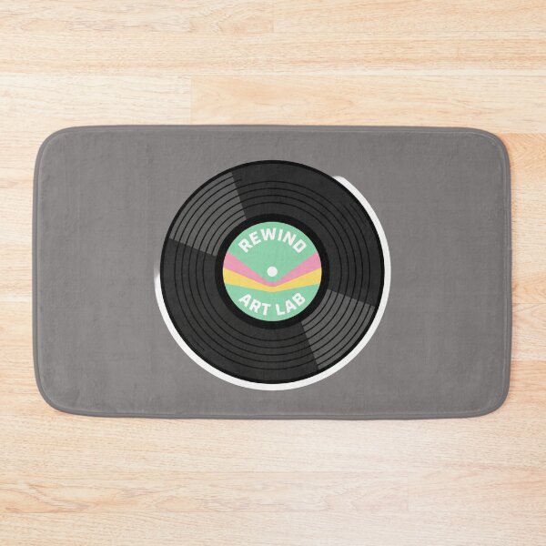 Item preview, Vintage Analog Vinyl Record Sticker Art designed and sold by RewindArtLab.