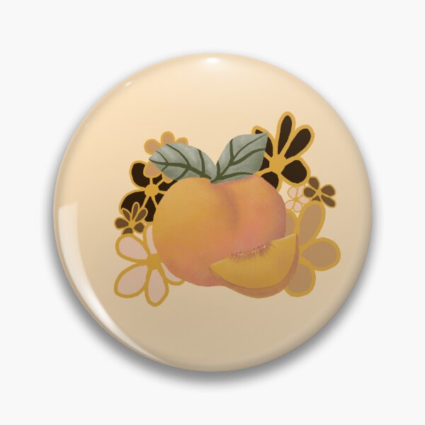 Item preview, Peach Pattern – Fuzzy Evening – Orchard Evenings designed and sold by Melodie Messina.