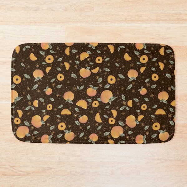 Item preview, Peach Pattern – Fuzzy Evening – Orchard Evenings designed and sold by Melodie Messina.