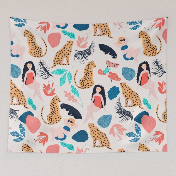 Item preview, Tropical girls and Cheetah designed and sold by Lidiebug.