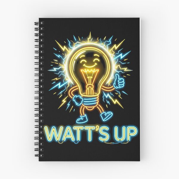 Item preview, Watt's Up Funny Electrician Pun T-Shirt designed and sold by SayIt-Wear.