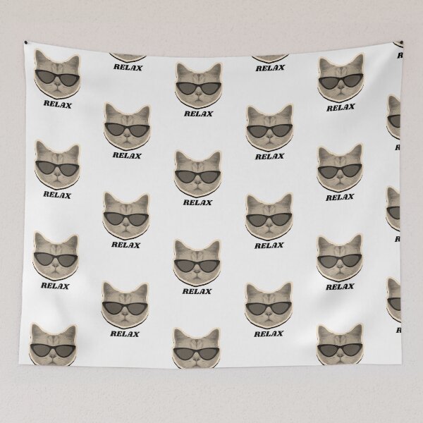 Item preview, cat relax designed and sold by MandySony.