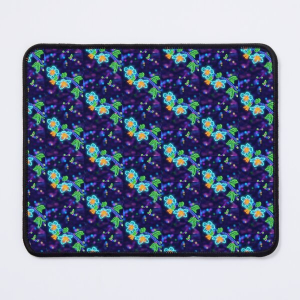 Item preview, Neon Blossom Branch - Cyber Botanical Art designed and sold by Scoutic-Neon.