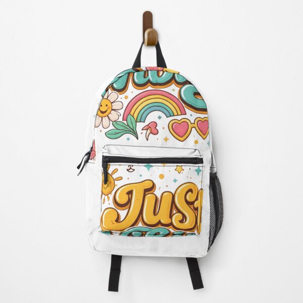 Item preview, Just Vibing Cute Retro Aesthetic Design | Positive Chill Mood Typography designed and sold by Sanika arts .