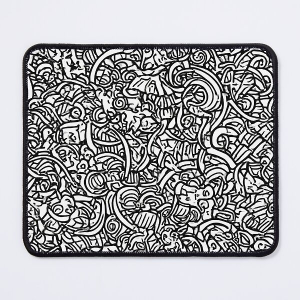 Item preview, Black and White Pattern E1G0002 designed and sold by Ekeinekeke.