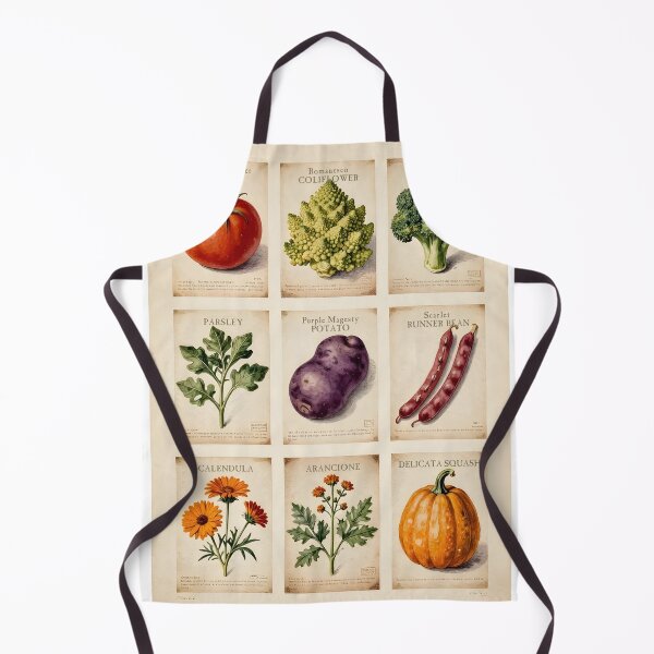 Item preview, Vintage Heirloom Seed Packet Poster | Botanical Kitchen Wall Art | Cottagecore Garden Print | Heritage Vegetable Art | Homesteader Kitchen Decor designed and sold by Kelvin Hughes Design.