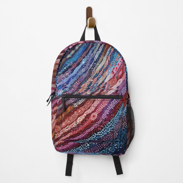 Item preview, Aboriginal Inspired Dot Art - Underwater Wave Currents designed and sold by GrinGalore.