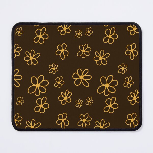 Item preview, Daisy Outline Pattern – Warm Evening Meadow designed and sold by Melodie Messina.