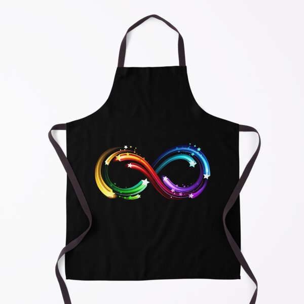 Item preview, Infinity symbol of rainbow comets designed and sold by Blackmoon9.