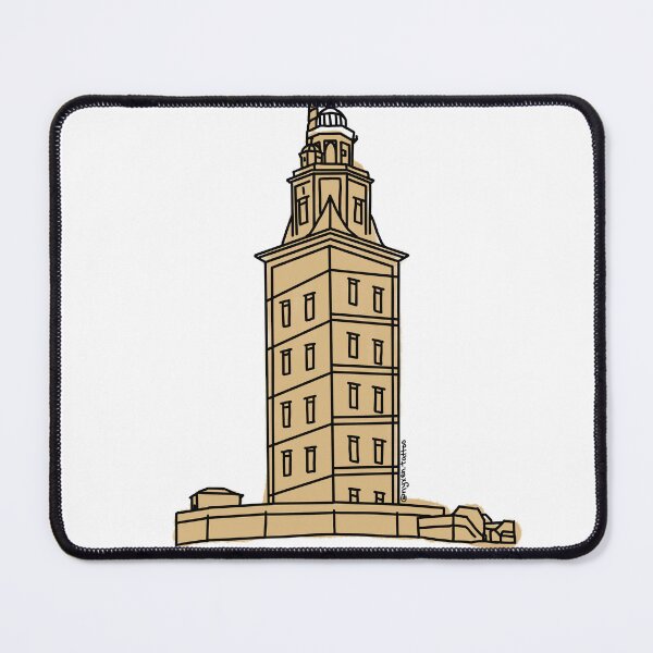 Item preview, Tower of Hercules designed and sold by nyxen-tattoo.